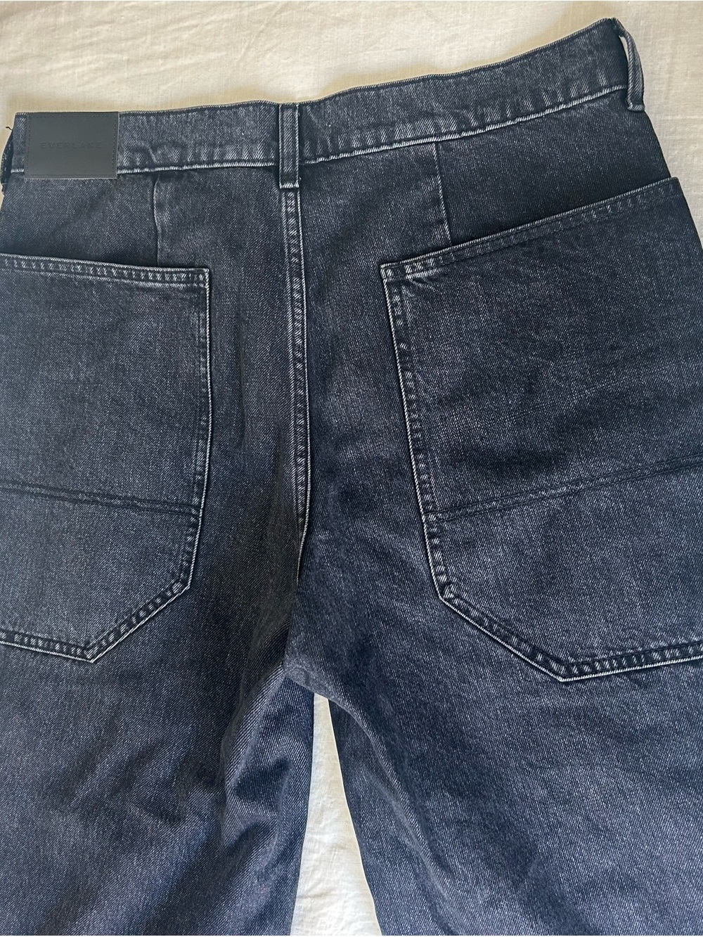 Everlane The Way-High Gardener Cropped Jean, 31R, Washed Black - Picture 8 of 8